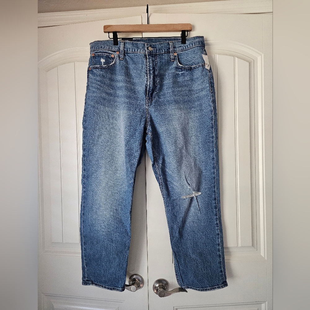 Gap Cheeky Straight Sky High Jeans Size 34/18R BNWT